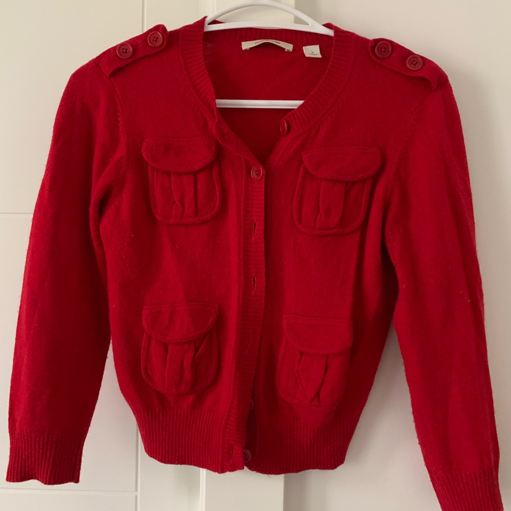100% merino perfect condition cardigan fits XS